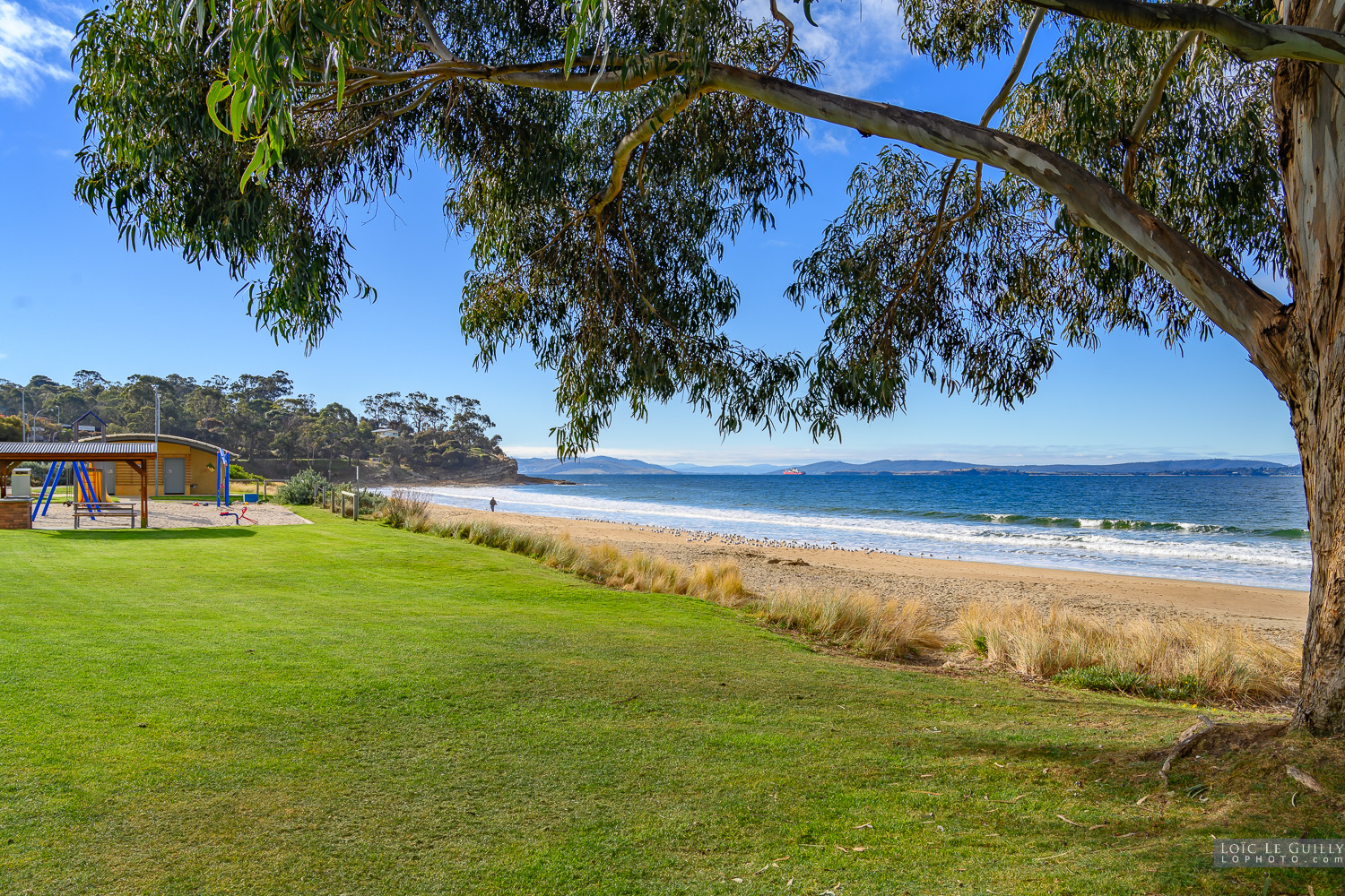 photograph of Blackmans Bay beach